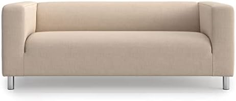 TLYESD Klippan Loveseat Cover Replacement for IKEA Klippan Sofa Cover,Klippan Couch Cover, Klippan Cover Only (Light Khaki) Shop